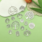 Valentine's Day Heart Charms Set, Decorative Rose and Flower Designs - Image 3