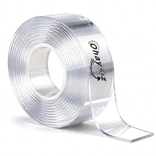 Ohayooz® Extra Strong Double Sided Tape Heavy Duty Removable 10FT, Photo Deco by MakeYourLifeBetter