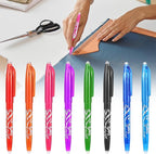 8pcs Heat Erasable Pens for Fabric, Fabric Marking Pens Fabrics Markers No - Image 8
