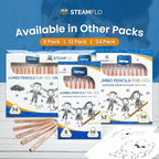 Learning Pencils for Toddlers 2-4 Years – Our Kids Pencils for Beginners - Image 6