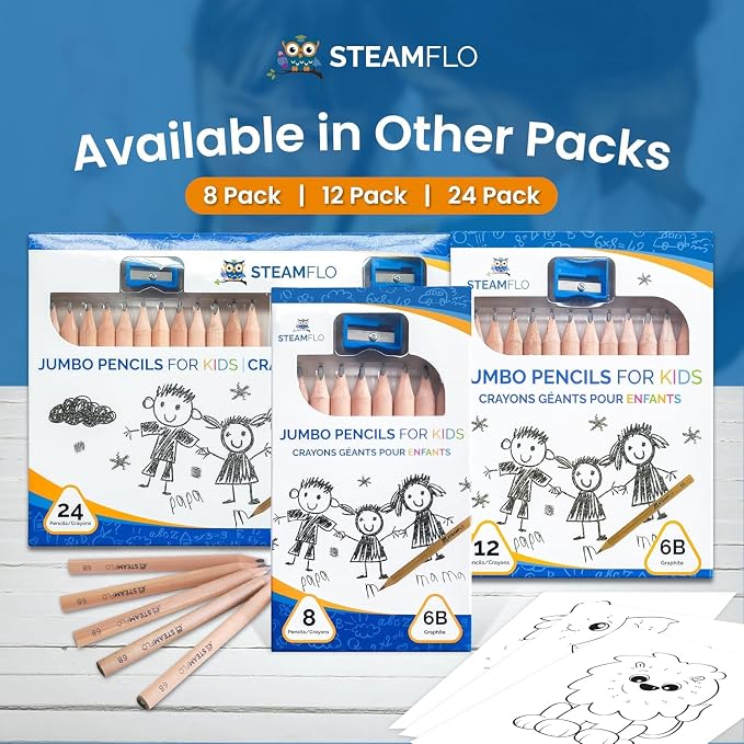 Learning Pencils for Toddlers 2-4 Years – Our Kids Pencils for Beginners - Image 6