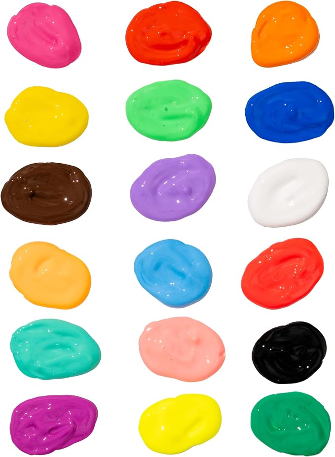 Tulip Puff Paint 20-Color Party Pack, Nontoxic & Waterproof Craft Paint - Image 5