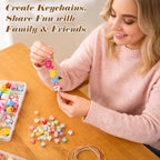 Ecoofor 502 Pcs Keychain Making Kit - Image 7