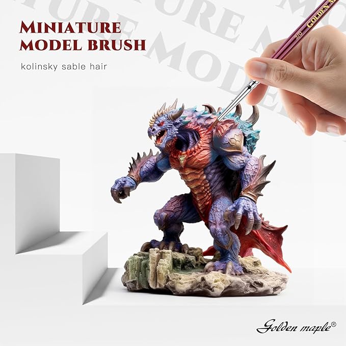 Kolinsky Sable Miniature Paint Brushes - Image 4