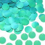 MECCANIXITY 700 Pcs Flat Round Sequins 15mm/0.6 Inch Loose Paillettes Craft by MECCANIXITY