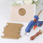 Dark Bronze Sealing Wax Sticks, WASOHLING 20Pcs Glue Gun Wax Seal Sticks - Image 3