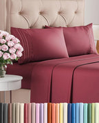 King Size 4 Piece Sheet Set by CGKUnlimited