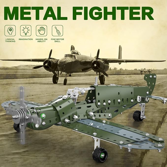 Lucky Doug Building Toys Model Airplane Set - Image 4