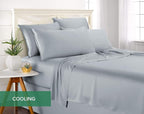 Queen Pillowcases by Pure Bamboo, Genuine 100% Organic Viscose Derived from - Image 5