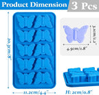 Webake Butterfly Silicone Mold 10-Cavity, 3D Butterfly Shaped Mold - Image 3