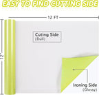 ​TORC Yellow Glitter HTV Yellow Heat Transfer Vinyl HTV Rolls - Image 3