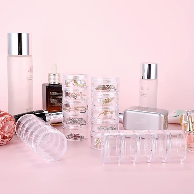 Hipiwe 4 Set Stackable Cosmetic Containers - Image 9