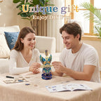 3D Wooden Puzzles for Adults, Mechanical Cello Music Box Kit - Image 4