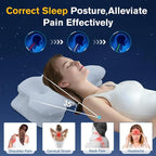 Cervical Neck Pillow, Pillows for Neck and Shoulder Pain, Contour Pillow - Image 7
