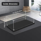 3MM Acrylic Display Case for 1:14 Scale Diecast Car Model Car Thickened Clear - Image 6