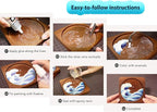 Wooden Coasters Craft Kits – Filigree Enamels Painting DIY Coasters Art - Image 3