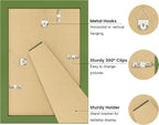 4x6 Picture Frame with Real Glass, Wooden cute 4 x 6 Photo Frame with Wavy Mat - Image 4