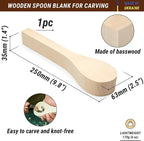 BeaverCraft Basswood Wood for Carving - Image 2