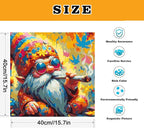 Meothan Paint by Numbers Kit for Adults Beginner 16X16 inch | Gnome Adult Paint - Image 3