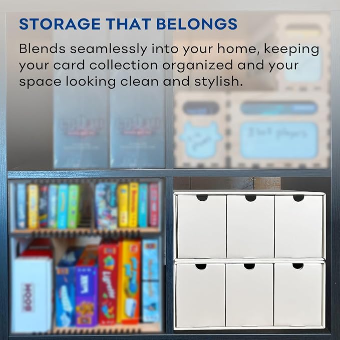 Fageverld Trading Card Storage Box, Top Loaders Storage Box - Image 7