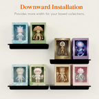 Lifewit Floating Shelves for Wall, Acrylic Display Shelf Wall Mounted for Figure - Image 5