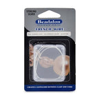 Beadalon French Wire, 0.60 mm / .024 in, .925 Sterling Silver, 12 inches by Beadalon
