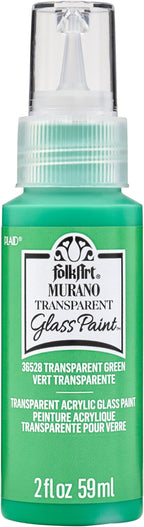 FolkArt Murano Transparent Acrylic Glass Paint, 2 fl oz by FolkArt