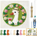 INFUNLY Goose Wreath Punch Needle Kit by INFUNLY