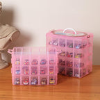 Sooyee 7 Layers Stackable Storage Container, 70 Adjustable Compartments - Image 3