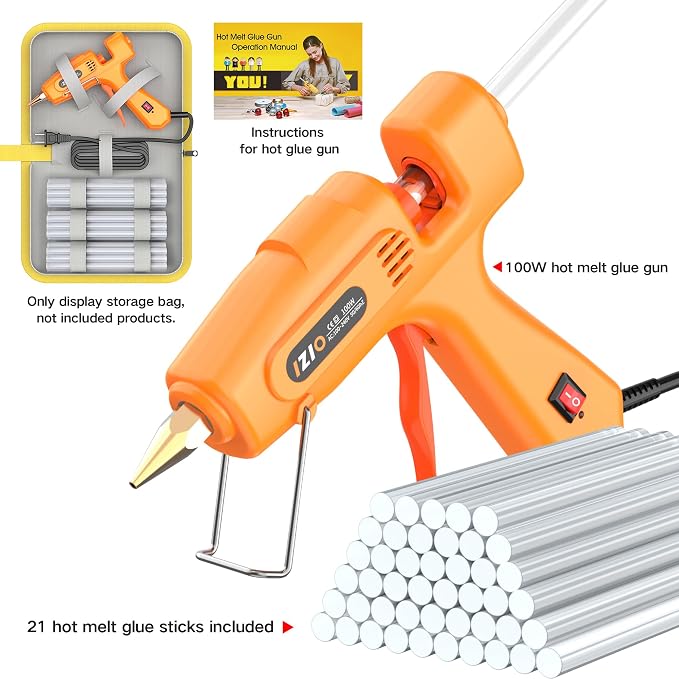 IZIO Hot glue gun and sticks set - Image 2