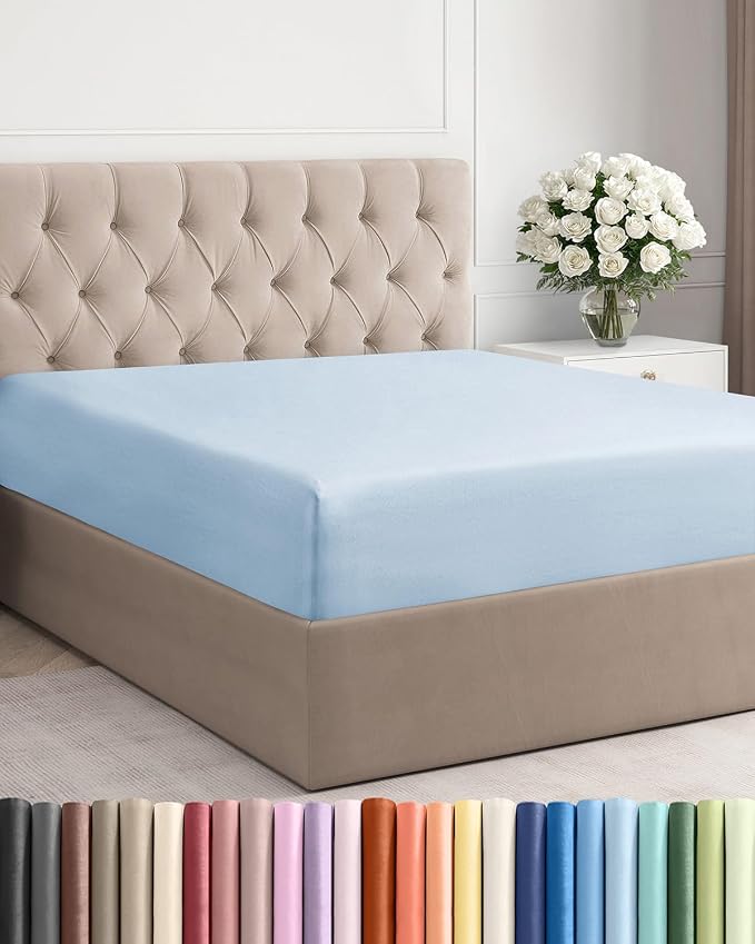 Queen Fitted Bed Sheet by CGKUnlimited