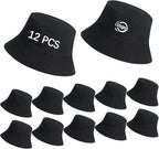Bucket Hats Bulk Solid Color DIY Blank Hat Bucket Hats by DASSNANE