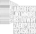 Letter Stickers, Mailbox Numbers, 2 Inch Waterproof Vinyl Alphabet | 2 Inch by Llewyn