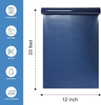 Dark Blue Heat Transfer Vinyl HTV Roll Matte PU 12" x 20 ft. | Easy to Cut - Image 2