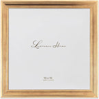 Lawrence Frames 536210 10x10 Sutter Burnished Gold Picture Frame by LawrenceFrames