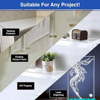 Duco Clear Cast Acrylic Sheets 1/8" Thick 24" x 36" - Image 6