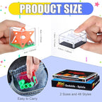 Lenwen 48 Pieces Brain Teaser Puzzles Cubes mini Puzzle Party Favors Goodie - Image 2