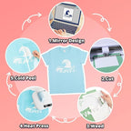 HTVRONT White Heat Transfer Vinyl Roll - Image 5