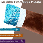 1 MIDDLE ONE Body Pillow, Memory Foam Body Pillows - Image 2
