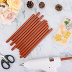 ENPOINT Brown Hot Glue Sticks Full Size - Image 6