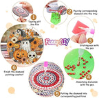 8 Pack Halloween Diamond Art Coasters, Ghost Diamond Painting Coasters Kits | - Image 3