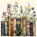 EIBEILI Diamond Art Kits for Adults-Book Flower Diamond Painting Wall Art | by EIBEILIDiamondPainting