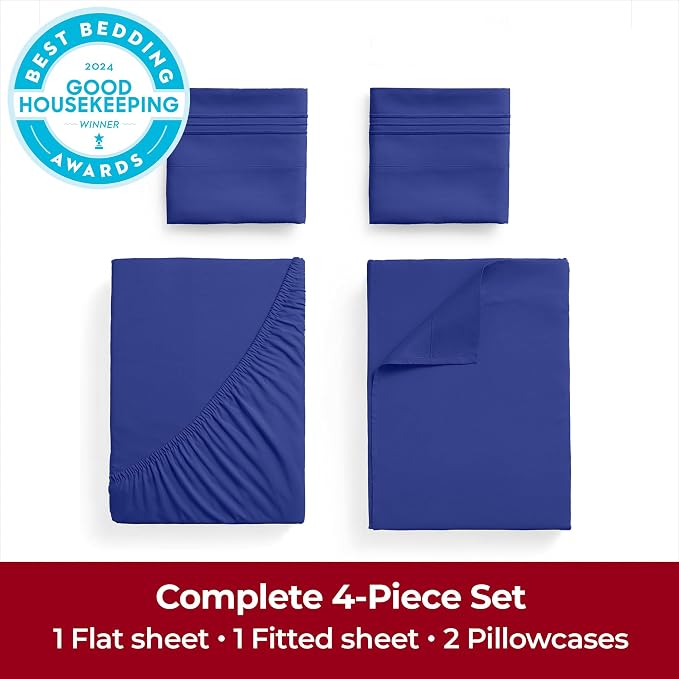 Mellanni Extra Deep California King Sheets - Image 4