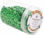 Mandala Crafts 20000 Holographic Green Sequins - Image 4