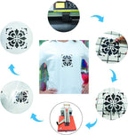 guangyintong Heat Transfer Vinyl Black HTV Rolls, Glossy Surface Black HTV Vinyl - Image 4