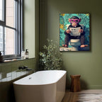 HMZephitiquc Paint by Numbers for Adults Monkey, Funny Paint by Numbers Kit for - Image 2