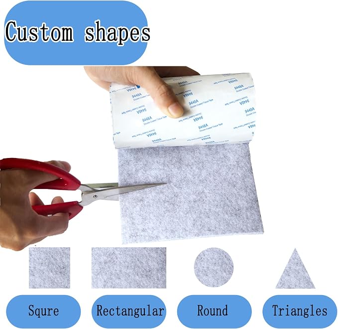 Cuttable Felt Furniture Pads - Image 2