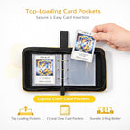 Mini Trading Card Binder Album, 1 Pocket Card Binder - Image 4