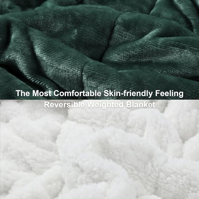Alomidds Weighted Blanket for Adults, Twin Size 12 lbs Weighted Blankets - Image 3