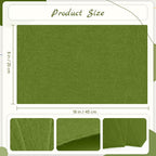 16 Pcs 8x18in Soft Felt Fabric Sheets, 16 Assorted Macarone Colors Felt Pack - Image 2